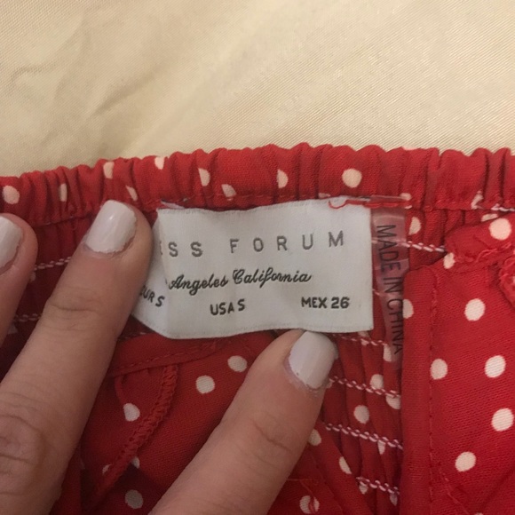 Cropped polka dot top - Picture 3 of 4